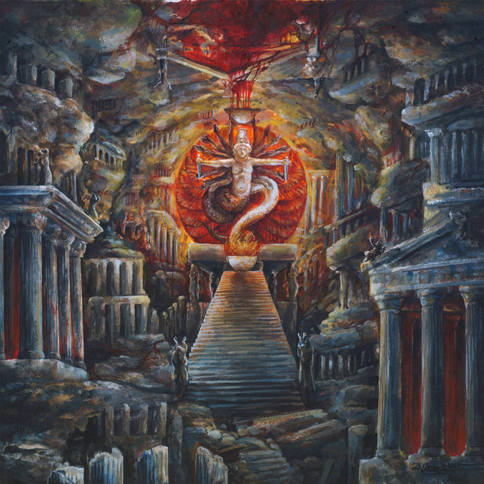 Review 132: Ensanguinate – Death Saturnalia (With Temples&nbsp;Below)